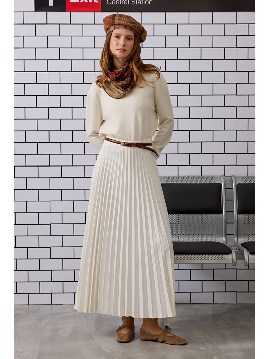 Pilisoley Etek Ekru-3