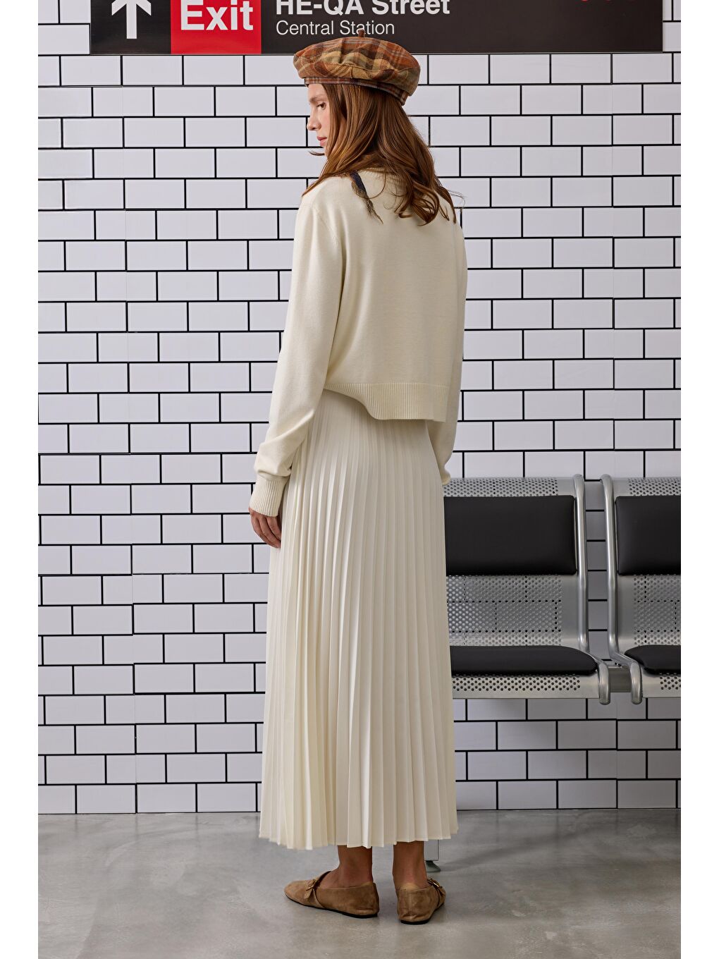 Pilisoley Etek Ekru-4