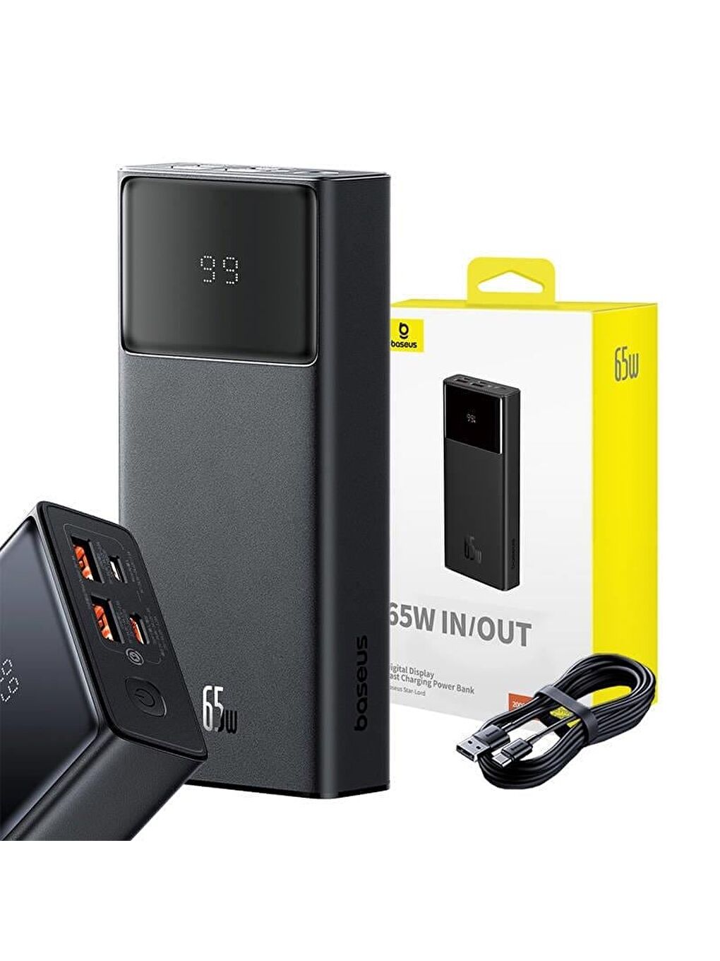 Star Lord Overseas Edition 20 000 mAh Digital Display Powerbank 65W-2