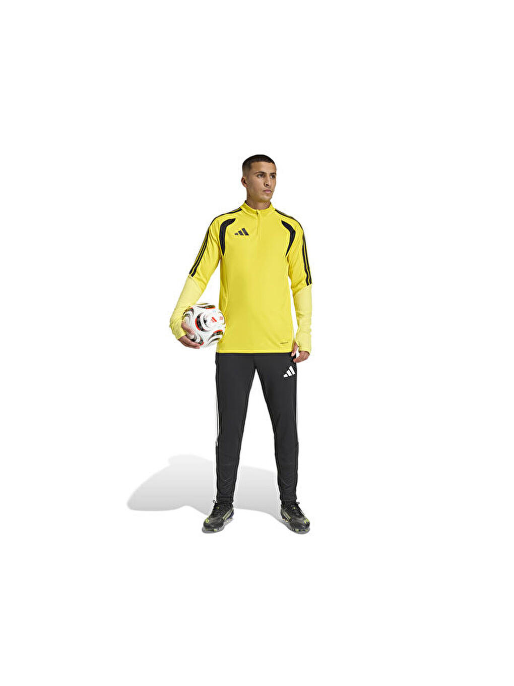 Tiro 26 Competition Top Erkek Futbol Antrenman Uzun Kollu Tişört Ka5147 Sarı-5