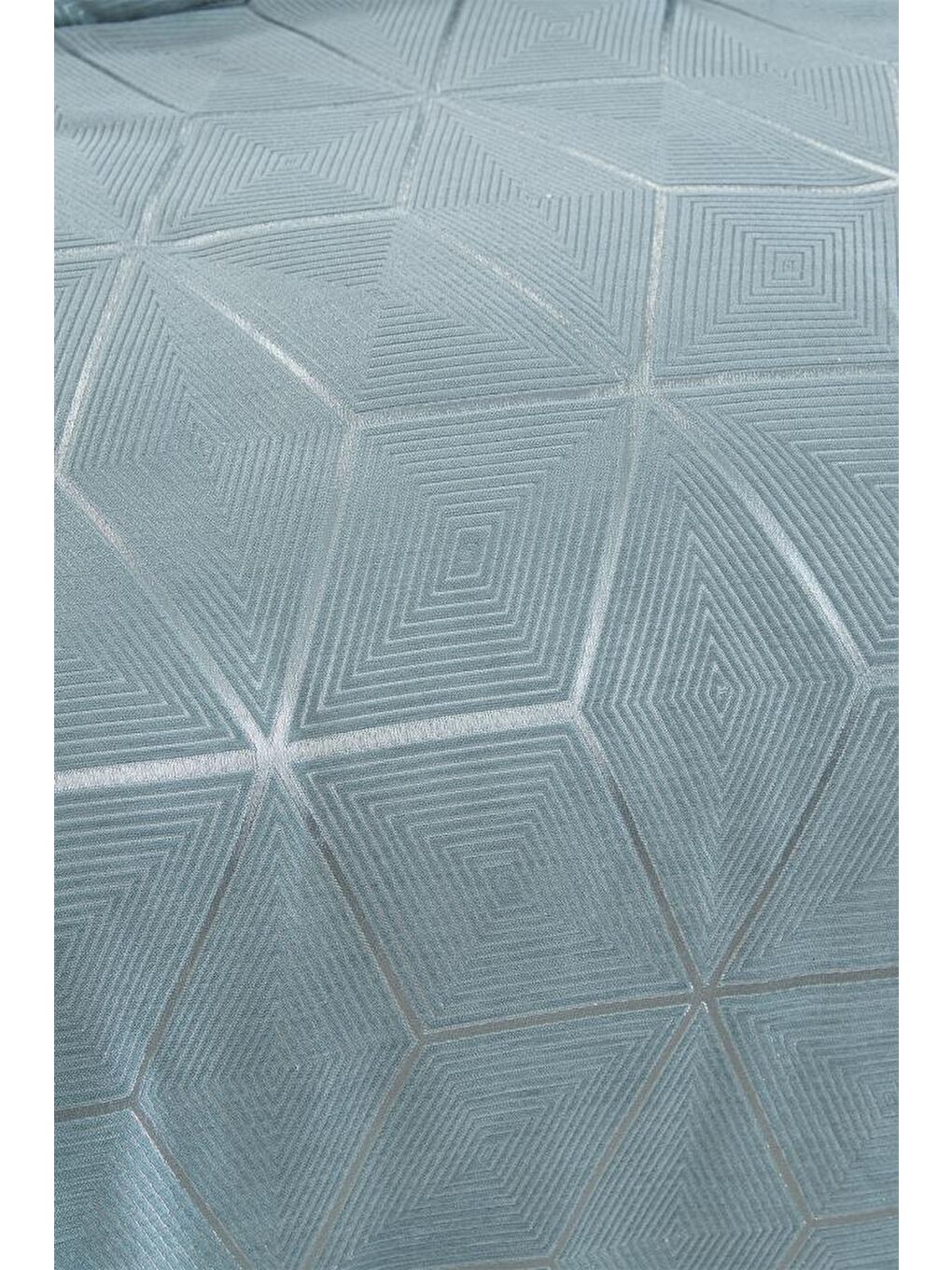 Verona 3 Parça Çift Kişilik Yatak Örtüsü Yeşil-2