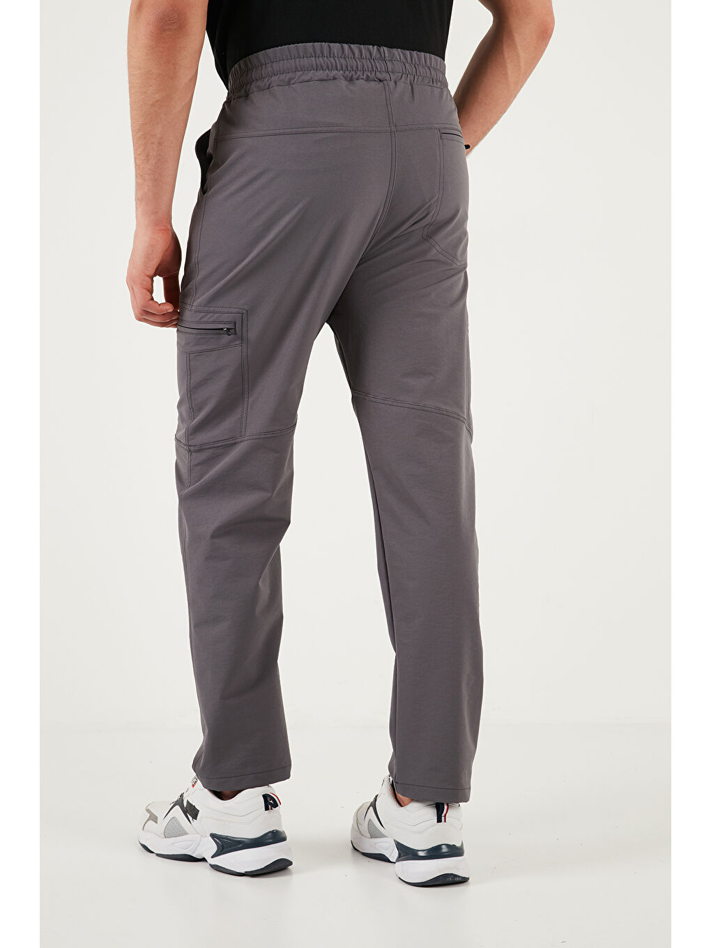 Gri Regular Fit Normal Bel Cep Detaylı Pantolon 693150-6