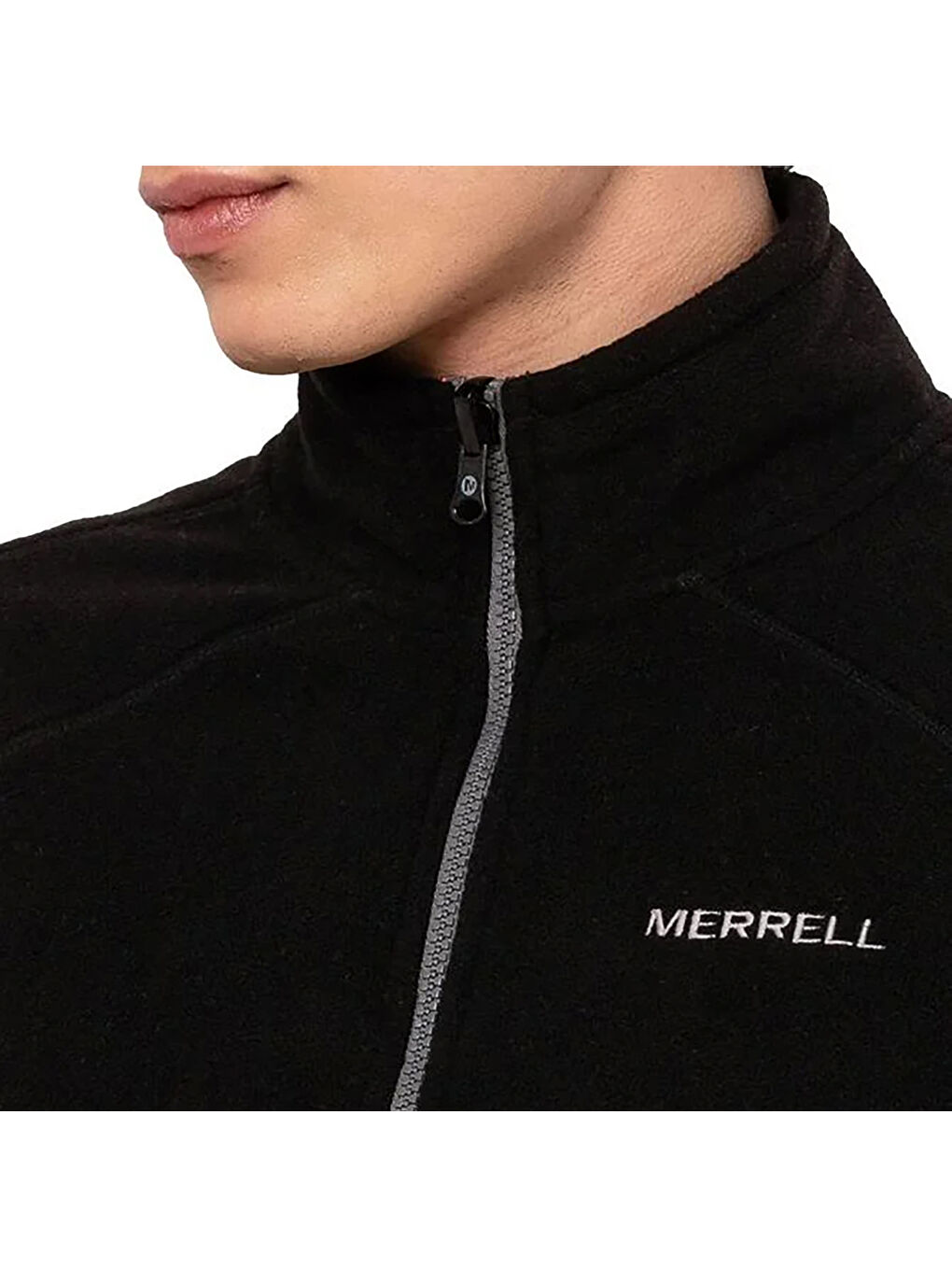 Pack Erkek Siyah Fermuarlı Sweatshirt-4