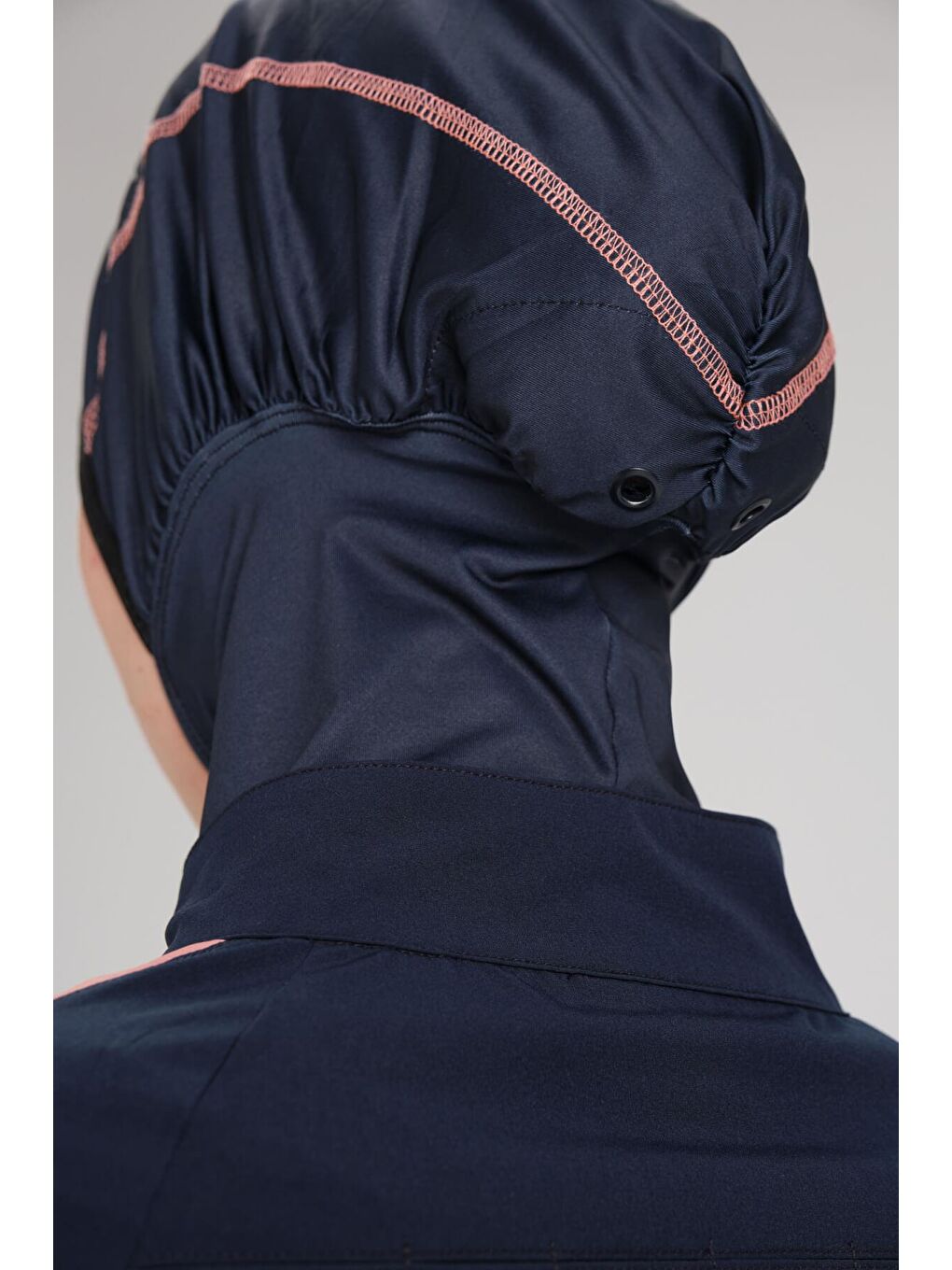 Esila H-Per Lacivert 6 Parça Jileli Tam Tesettür Mayo Takımı 3125-4