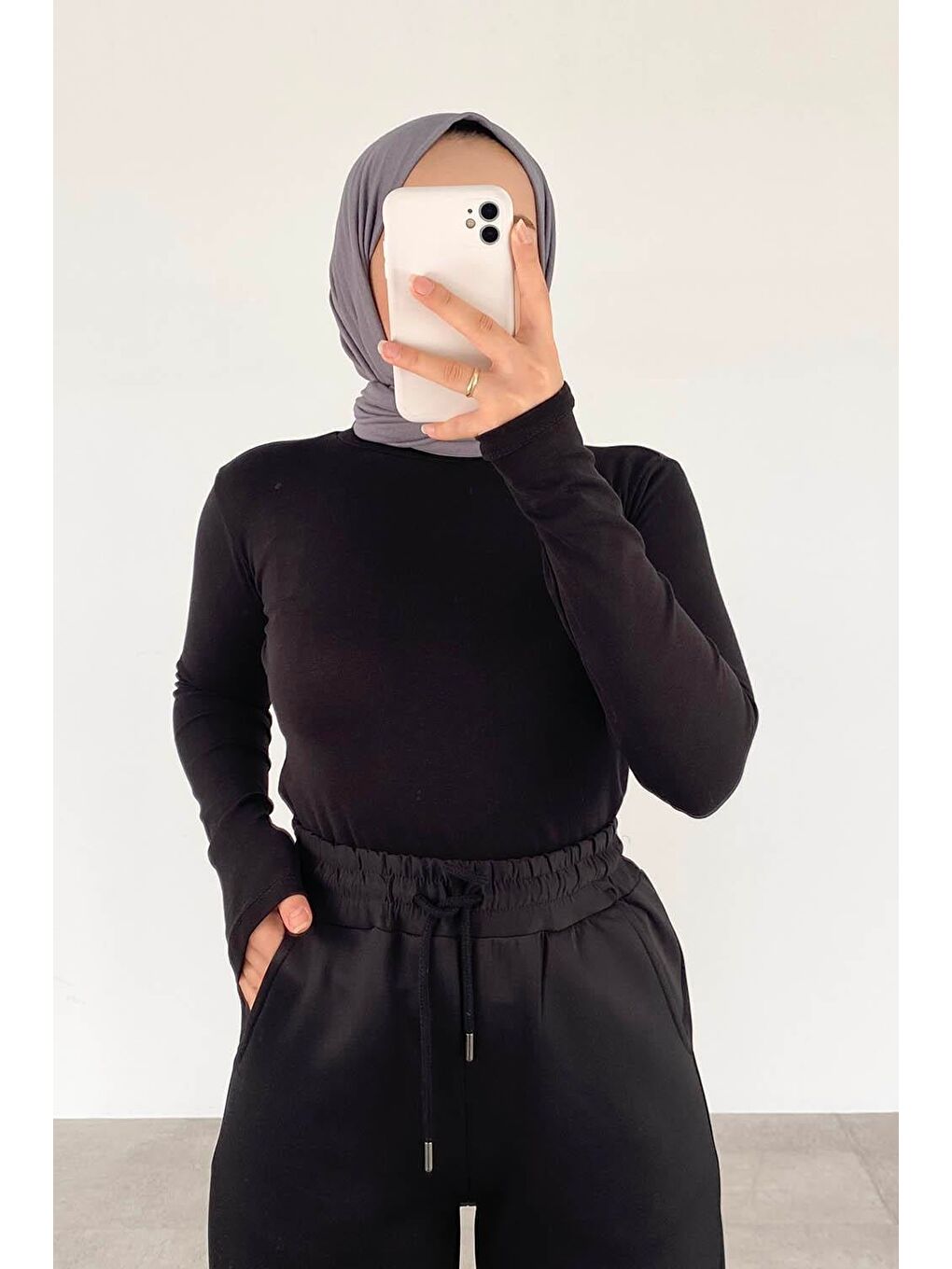 Balıkçı Yaka Fitilli Body Siyah