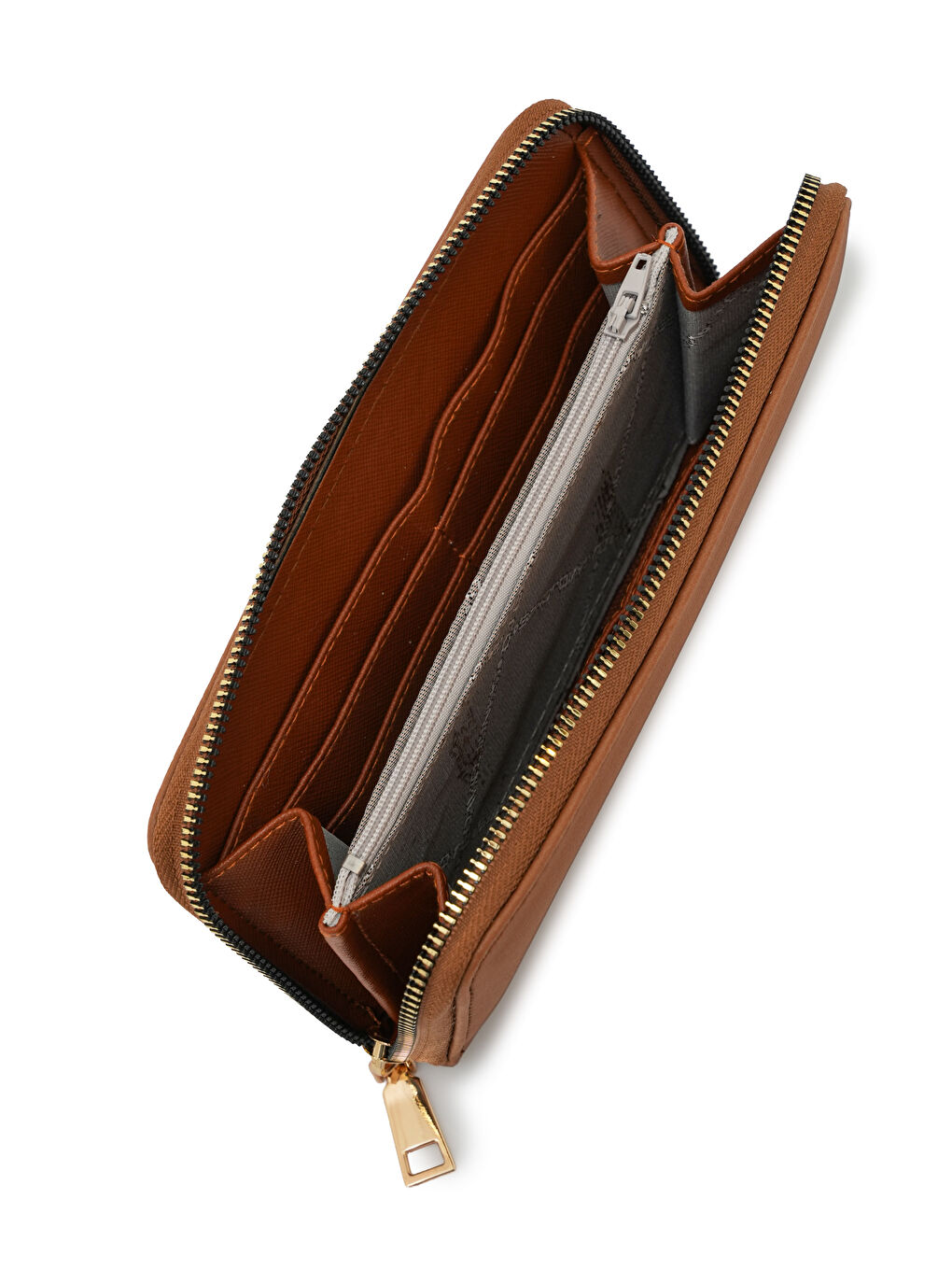 Kahverengi Fermuar Detaylı Cüzdan CZ101-1-3