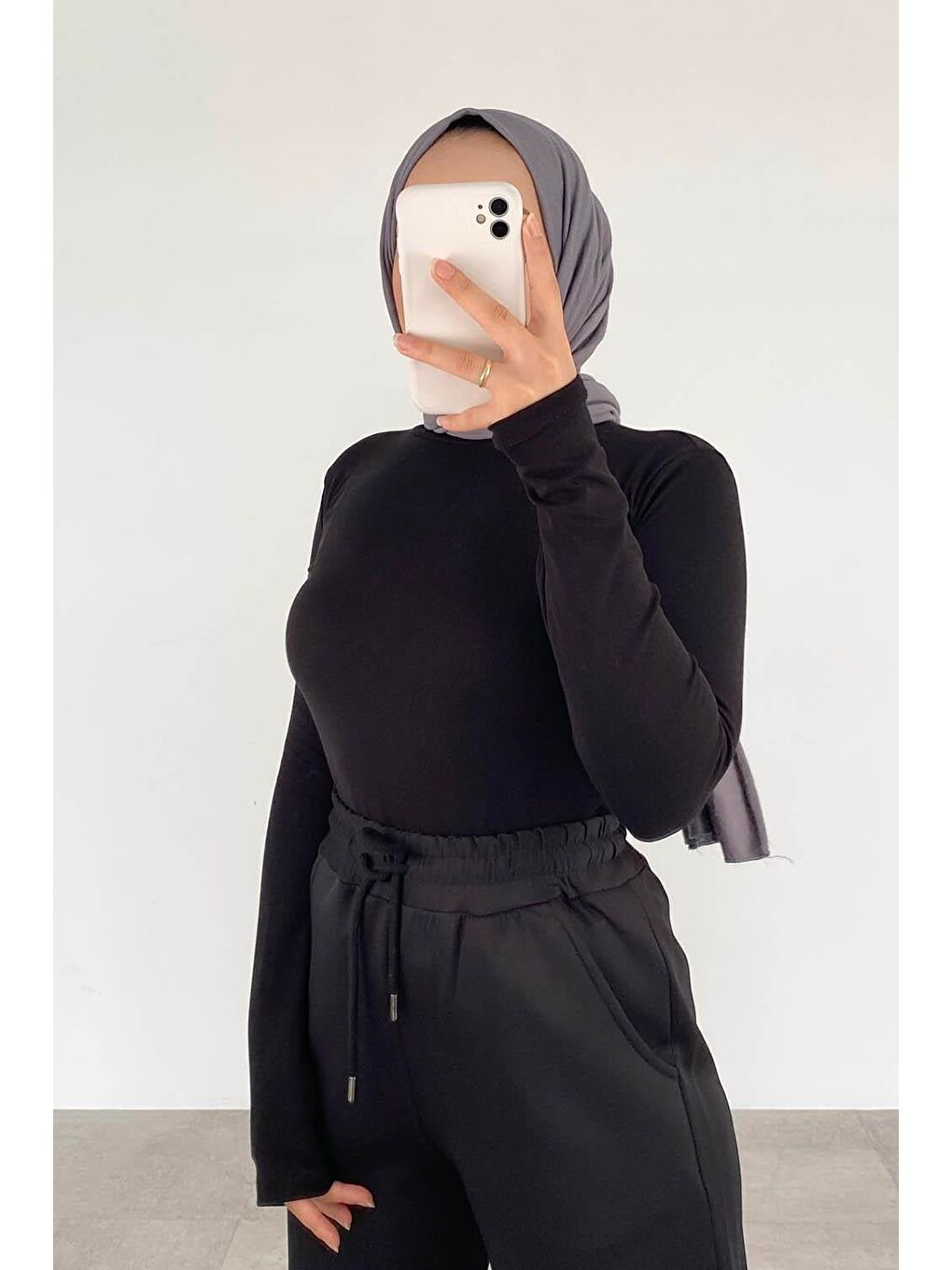 Balıkçı Yaka Fitilli Body Siyah-1