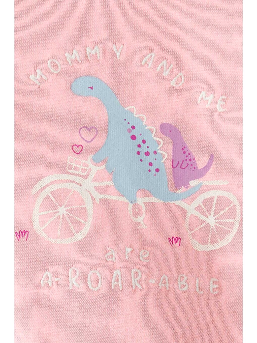 Kız Bebek Pembe Body Pantolon-2