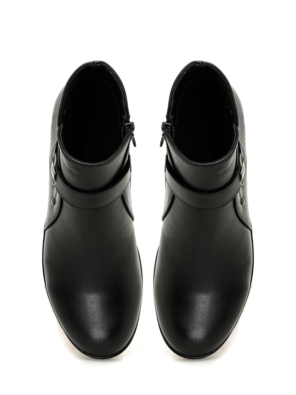 162294.Z3PR Siyah Kadın Dolgu Topuk Bot-3