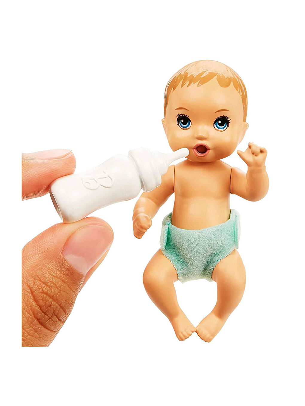 Bebek Bakıcısı Bebeği ve Aksesuarları Oyun Setleri FHY97-HJY33-3