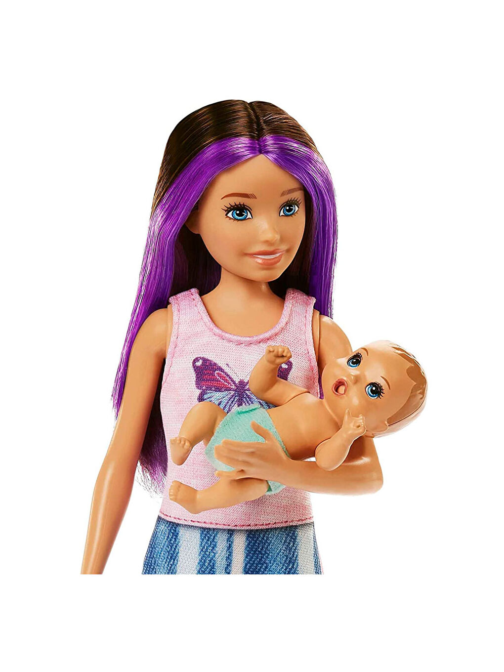 Bebek Bakıcısı Bebeği ve Aksesuarları Oyun Setleri FHY97-HJY33-4