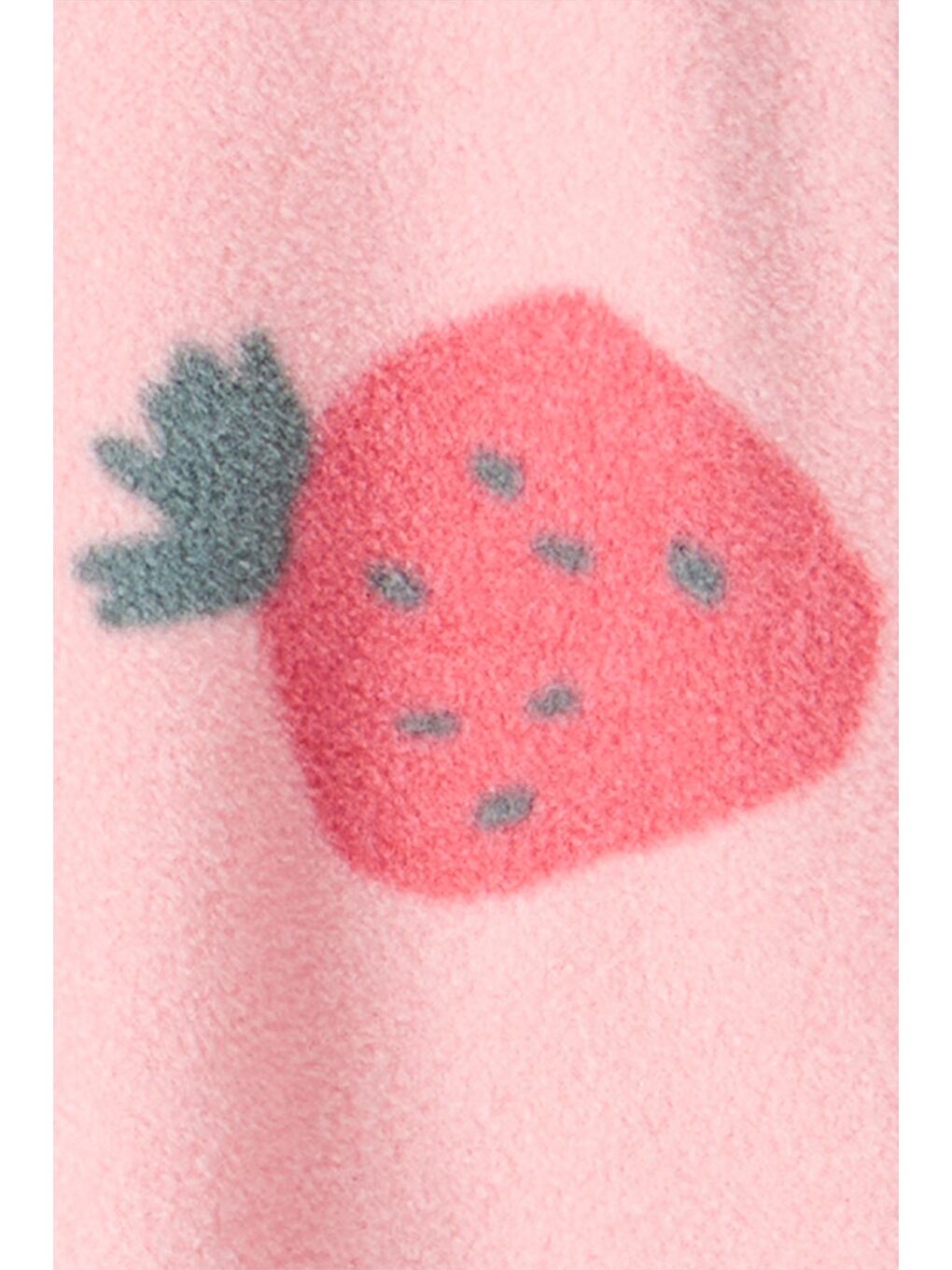 Kız Bebek Pembe Polar Tulum-1