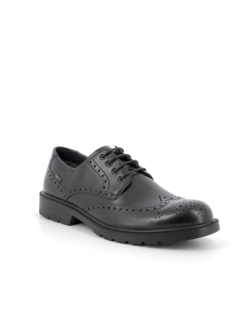 Siyah Erkek Klasik Ayakkabı 6604300 UCTGT 66043 Vitello Alfa Nero (Black)