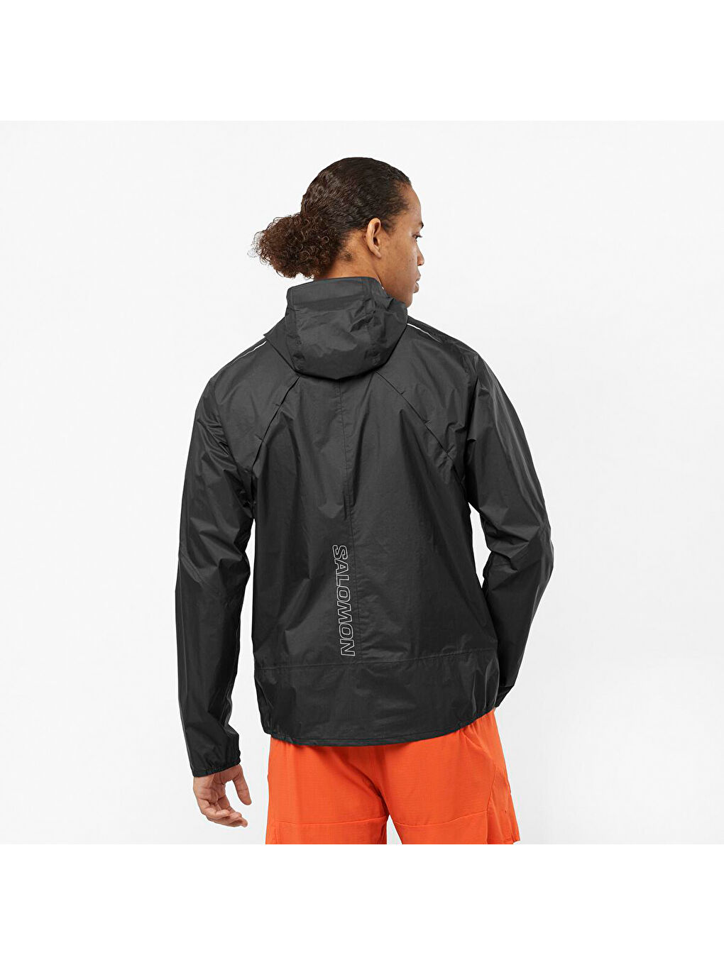 Bonatti Waterproof Erkek Siyah Koşu Yağmurluğu-2