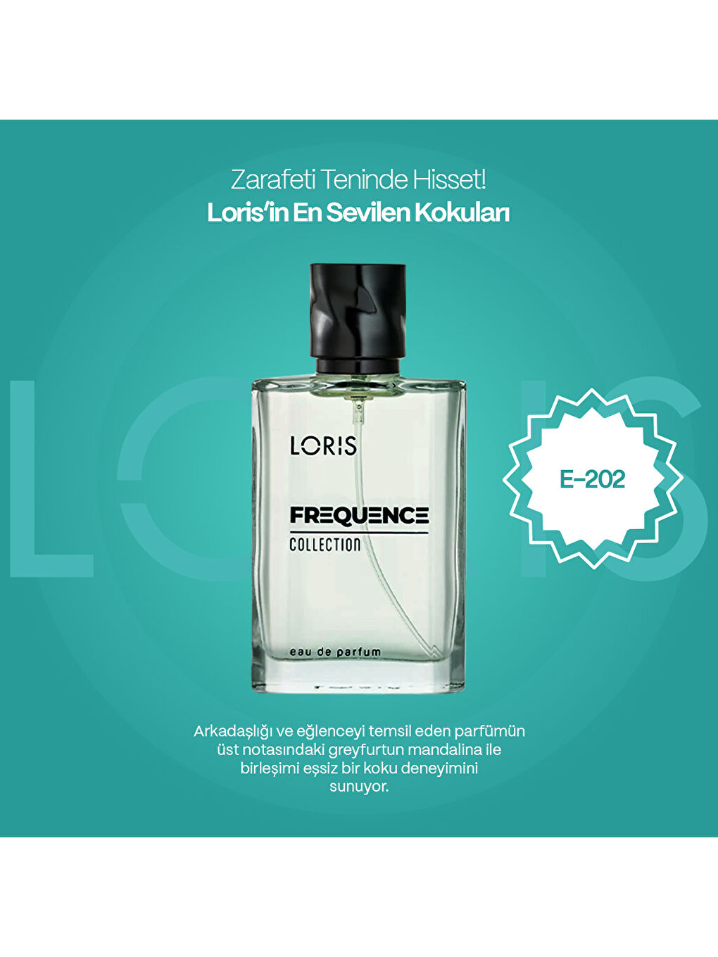 E-202 Frequence Erkek EDP Parfüm 50 ML-2