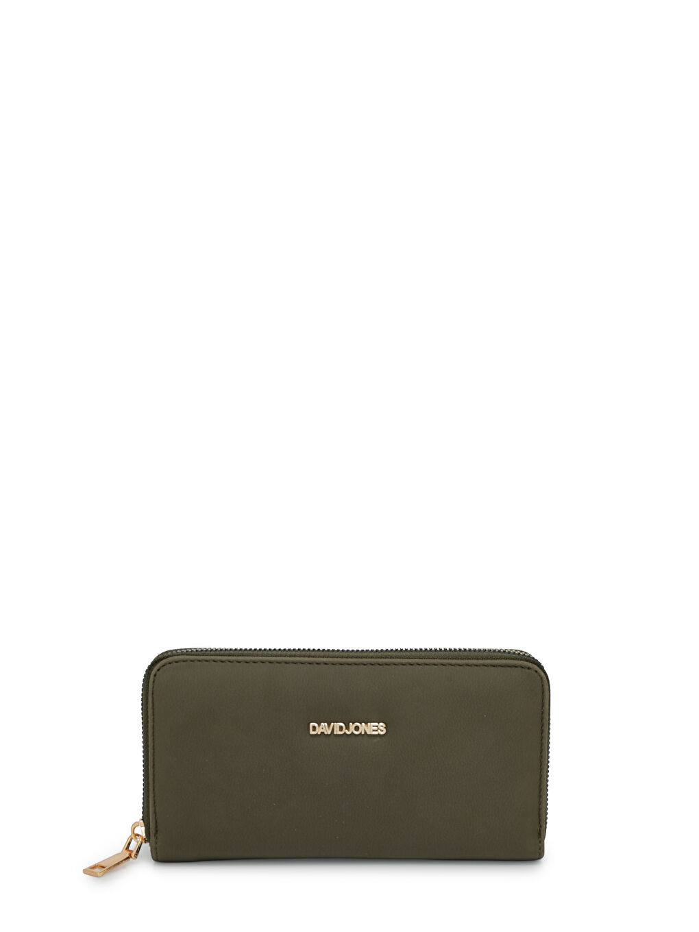 Haki Fermuar Detaylı Cüzdan CZ101-1