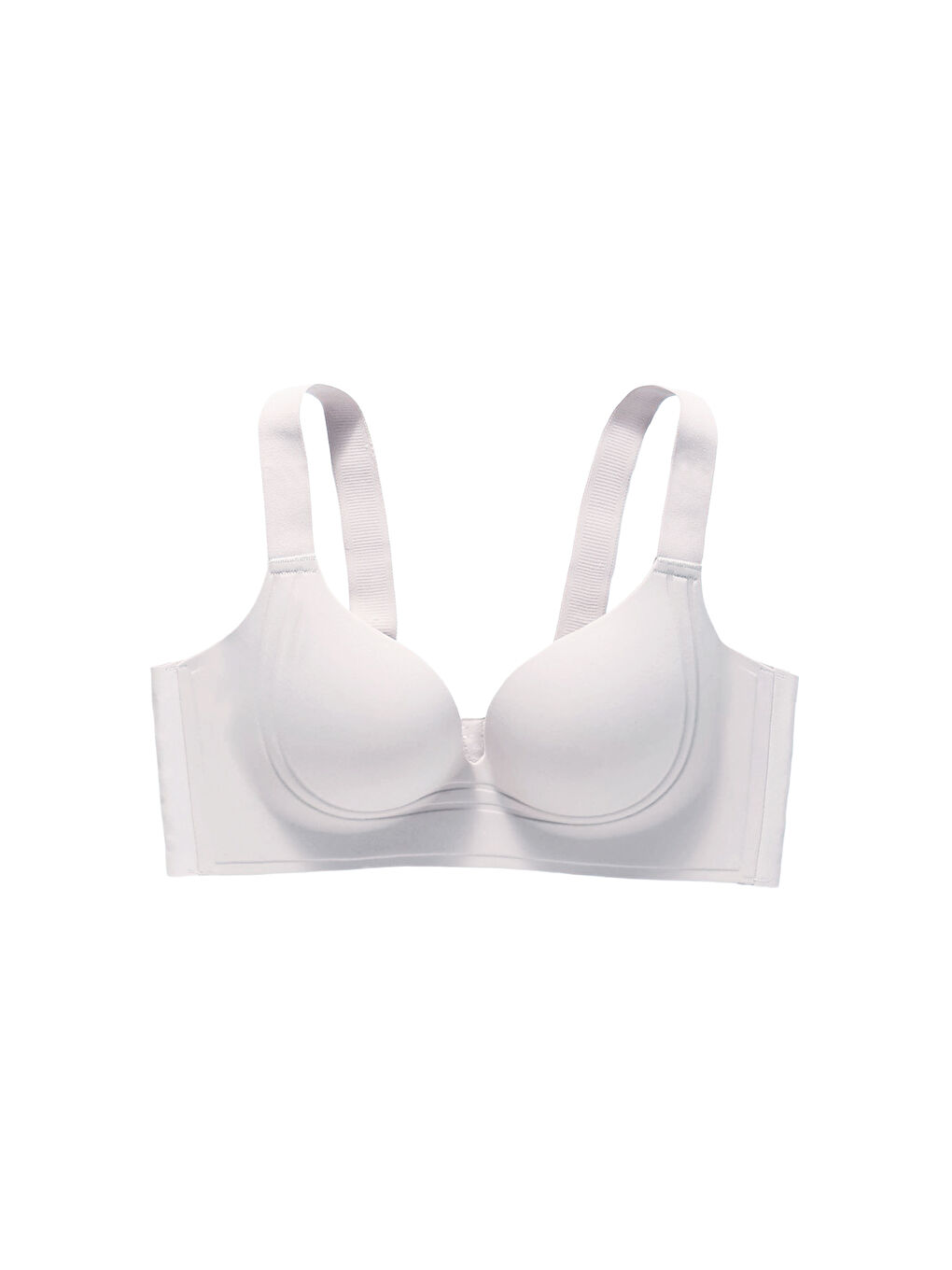 Ekru Kadın Kaplı Lazer Dikişsiz Pedli Sütyen
