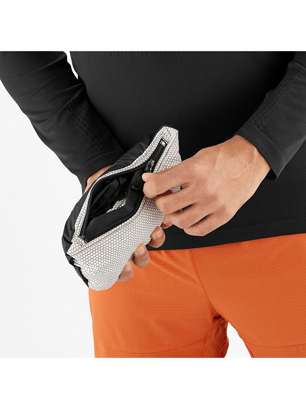 Bonatti Waterproof Erkek Siyah Koşu Yağmurluğu-6