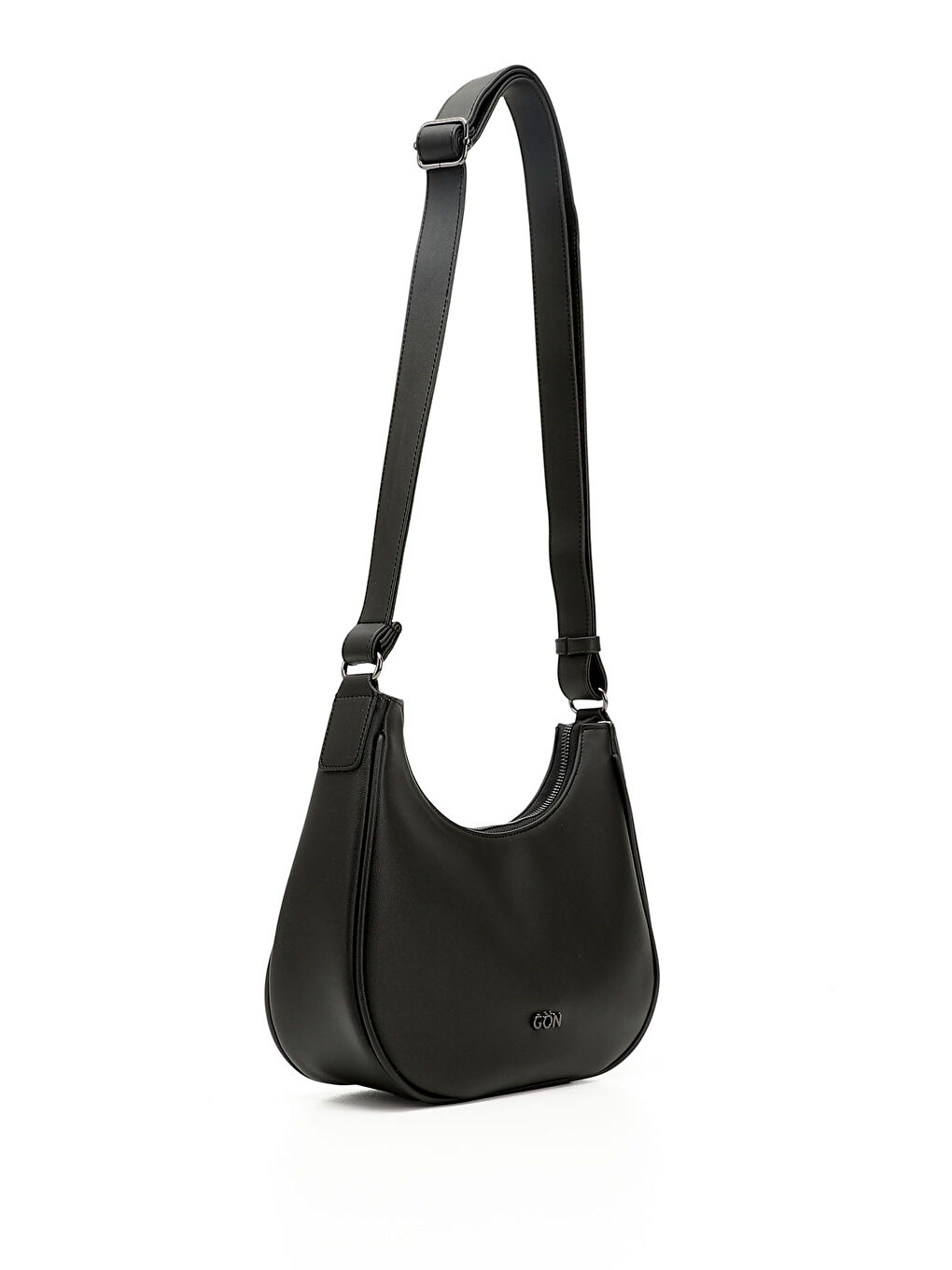 Mor Kadın ZÜMRÜT-SİYAH Uzun Askılı Omuz Çantası-1