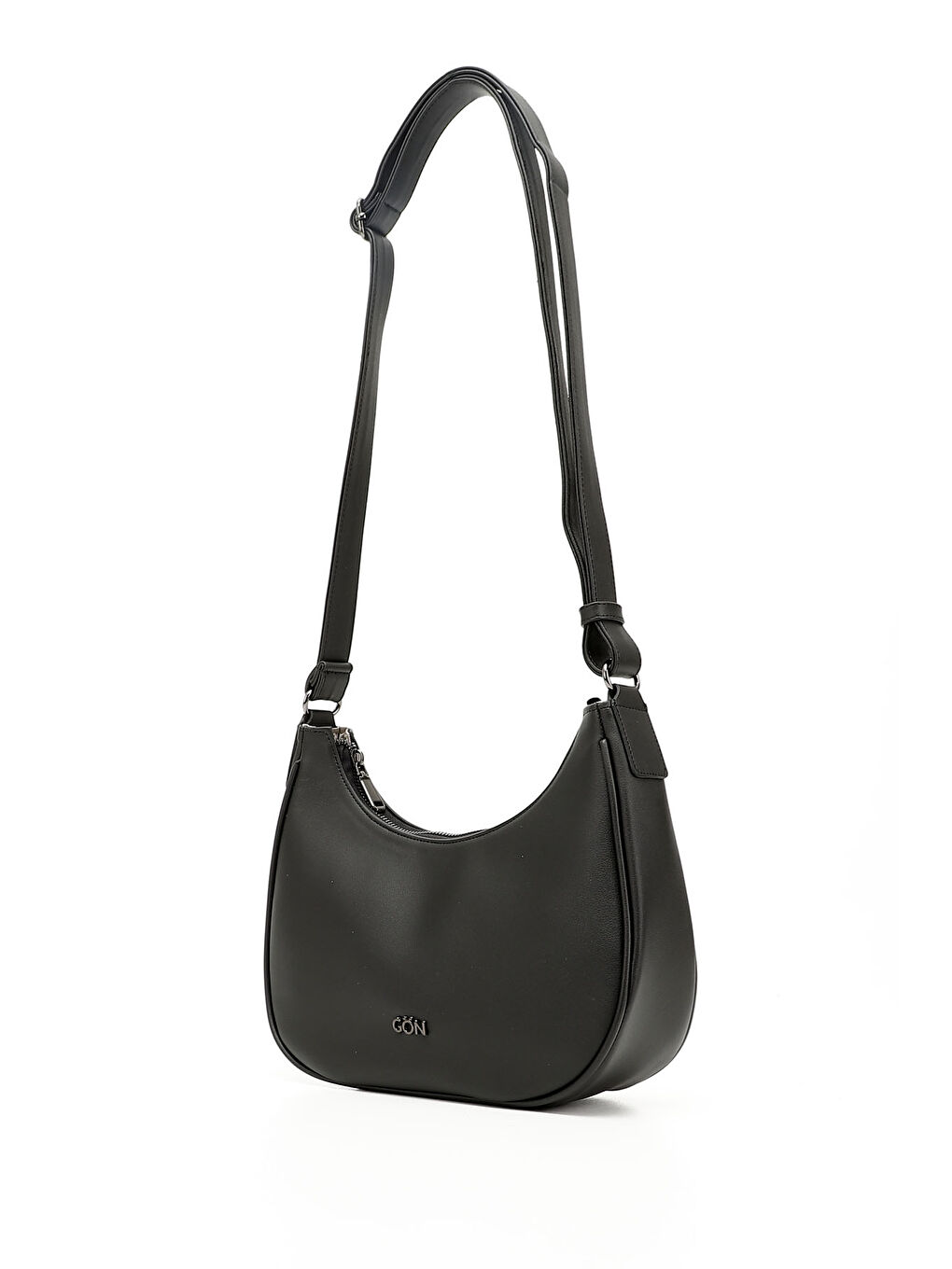 Mor Kadın ZÜMRÜT-SİYAH Uzun Askılı Omuz Çantası-2