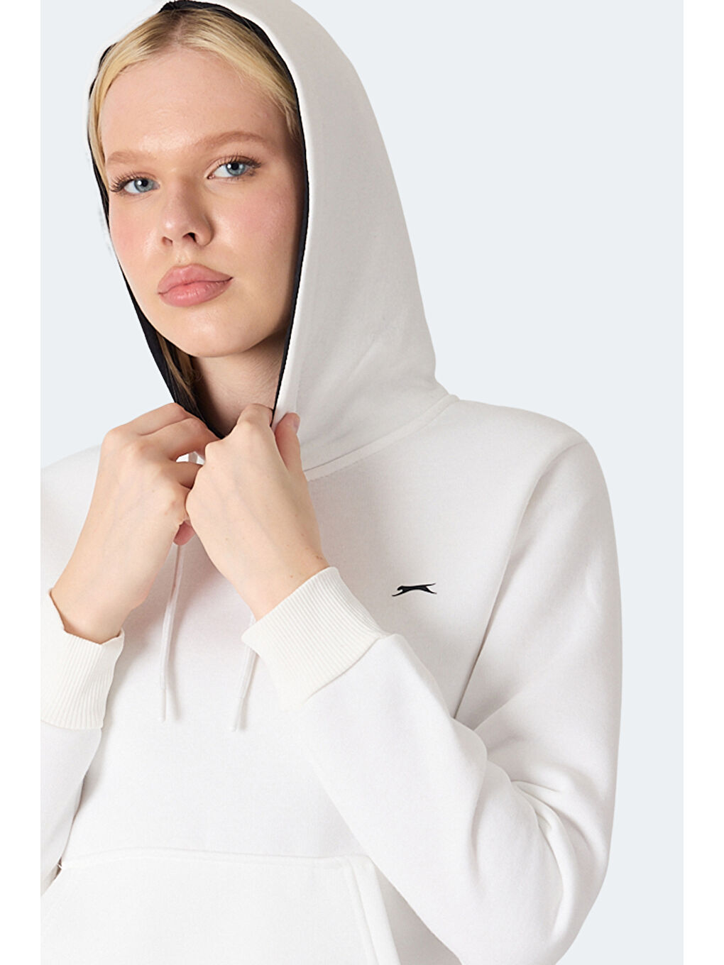 MISTY I Kadın Kapüşonlu Ekru Sweatshırt-1