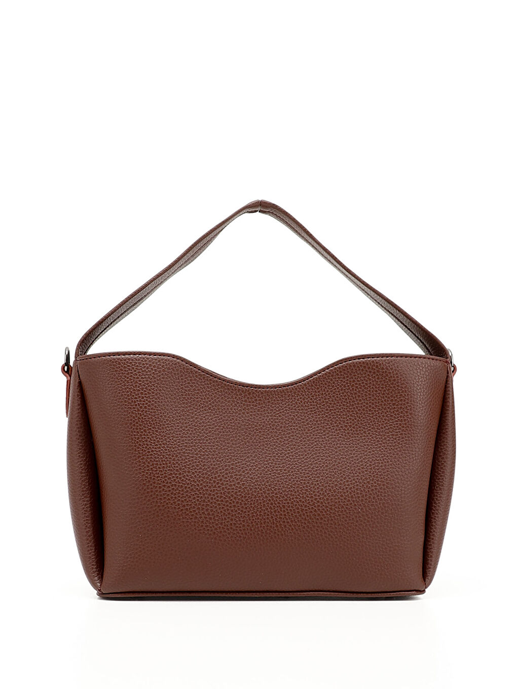 Bordo Kadın BORDO Uzun Askılı El Ve Omuz Çantası-3