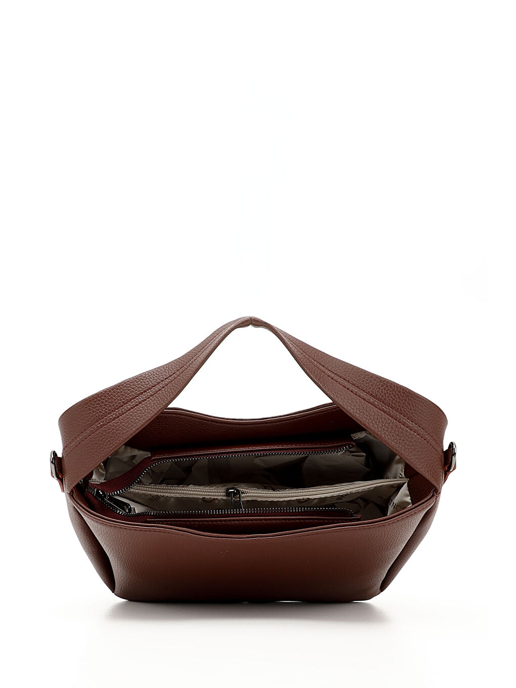 Bordo Kadın BORDO Uzun Askılı El Ve Omuz Çantası-4