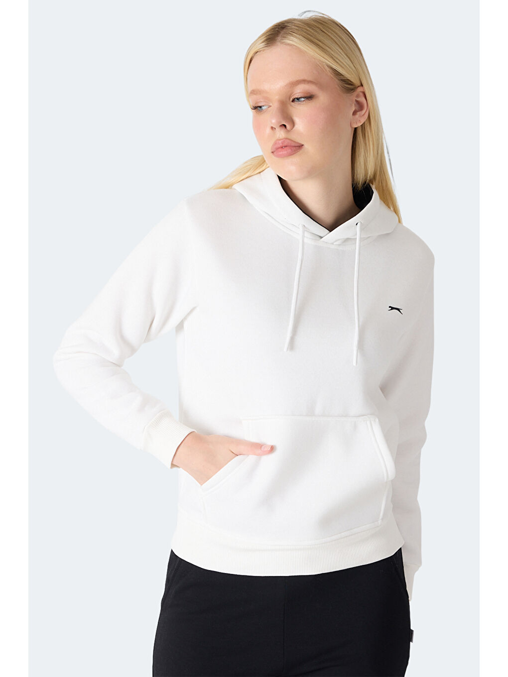 MISTY I Kadın Kapüşonlu Ekru Sweatshırt-2
