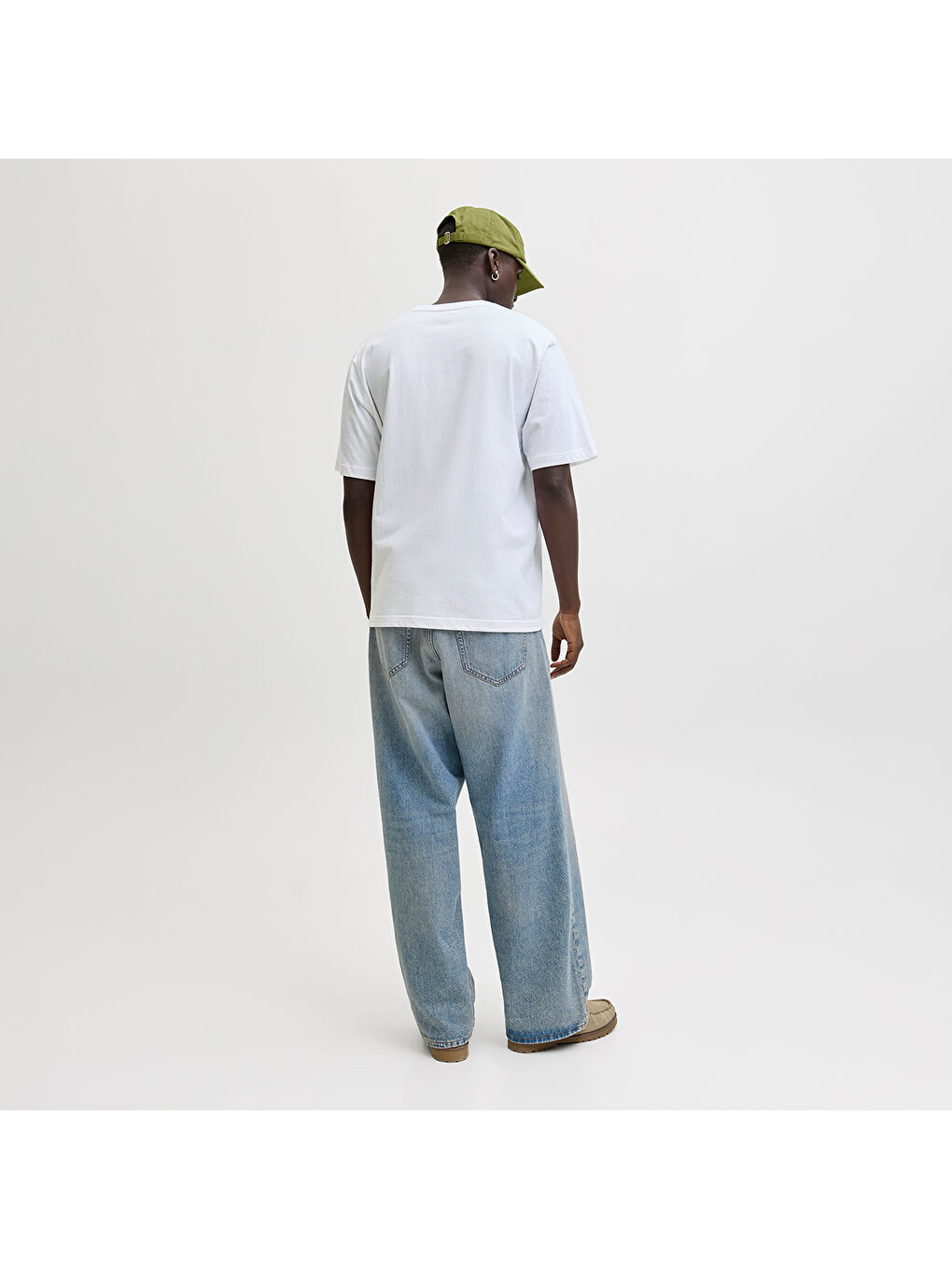 Archive Graphic Erkek Beyaz Tişört-1