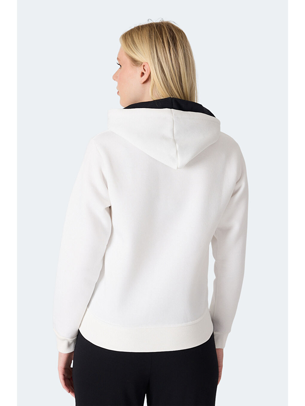 MISTY I Kadın Kapüşonlu Ekru Sweatshırt-4