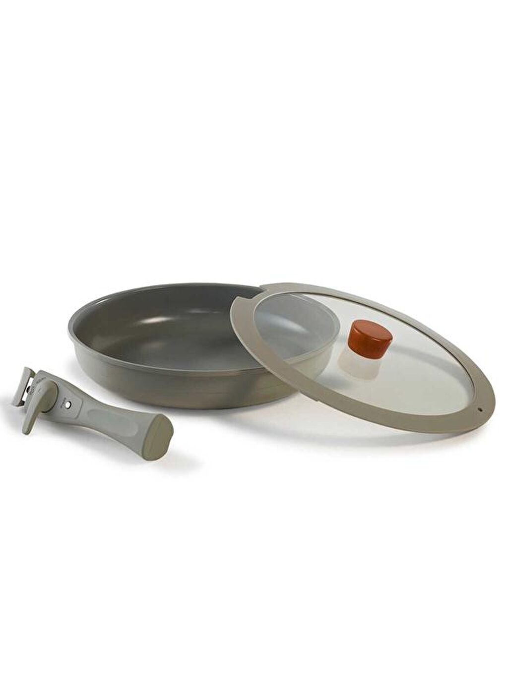 Gri Midas 11 Parça Tencere Seti-4