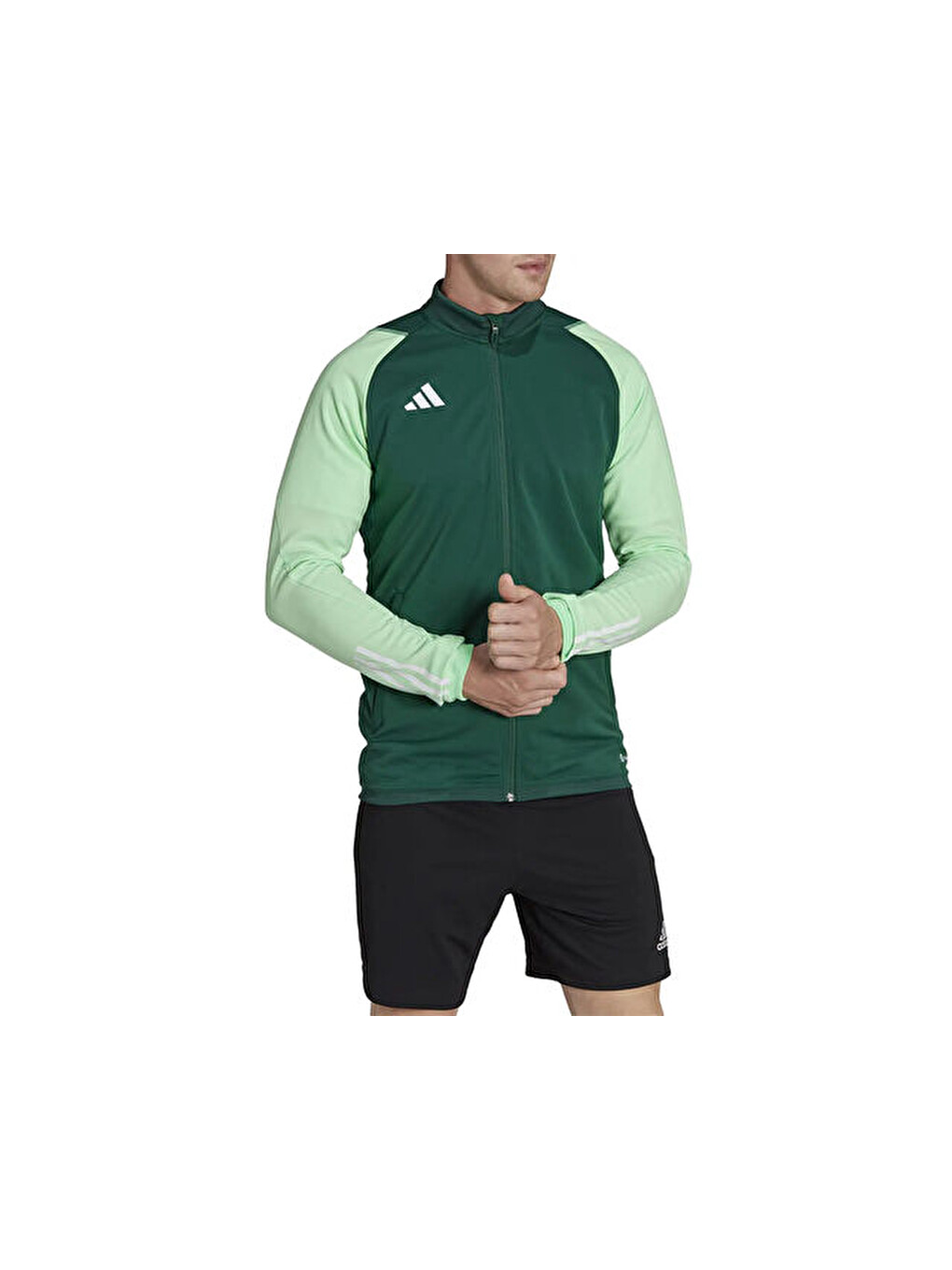 Tiro23 C Tr Jkt Erkek Futbol Antrenman Ceketi Hu1303 Haki-1