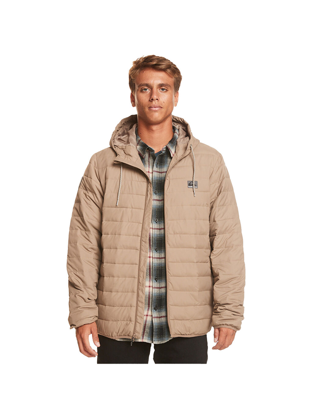 Scaly Hood Erkek Kahverengi Mont