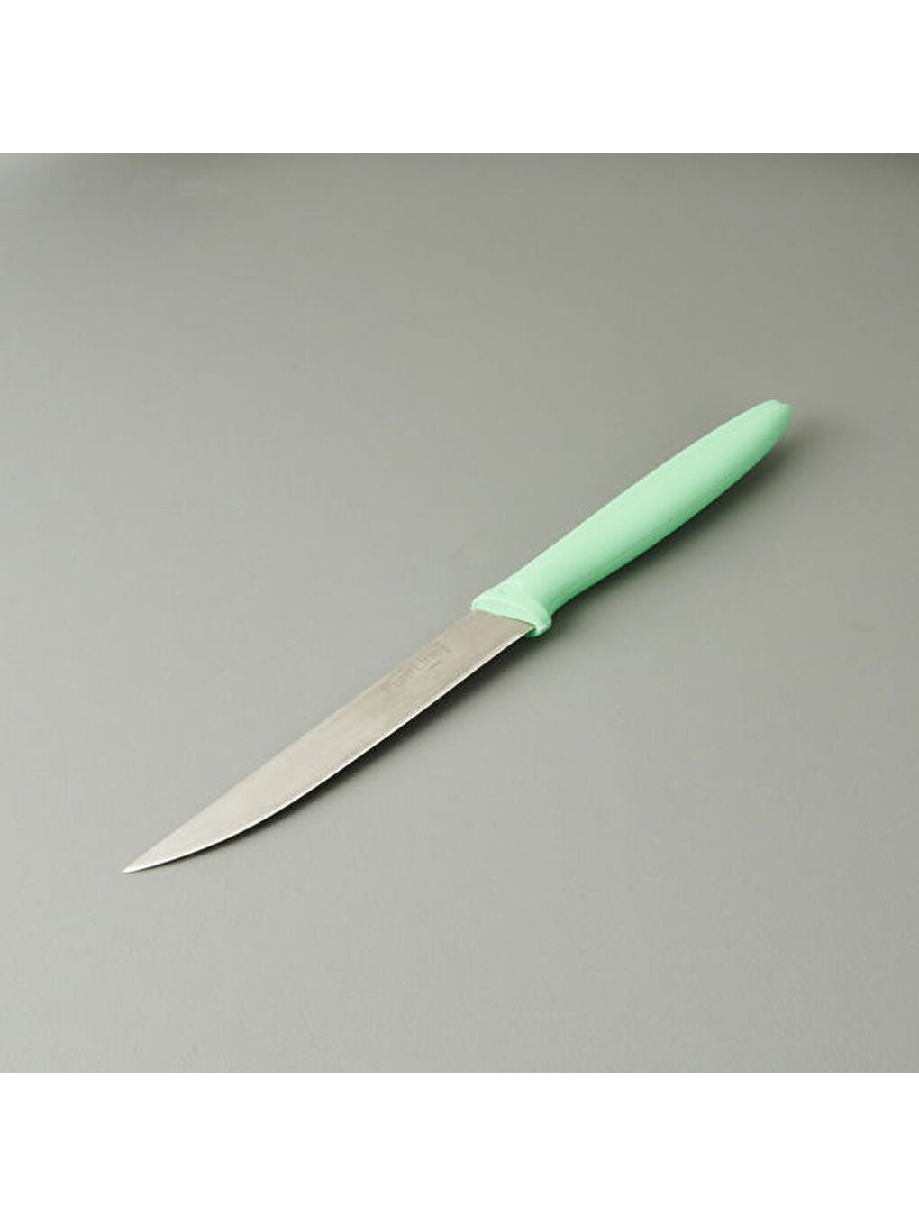 Mavi Düz Sebze Bıçağı - Yeşil - 12 cm