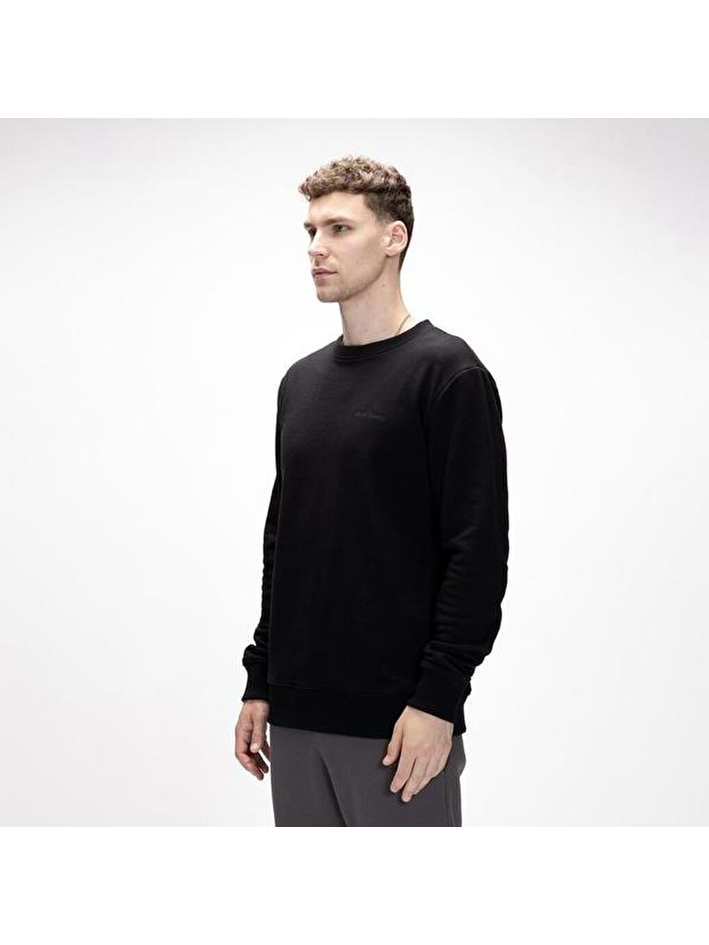 Inner Erkek Siyah Sweatshirt