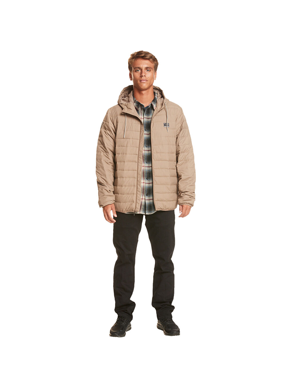 Scaly Hood Erkek Kahverengi Mont-1