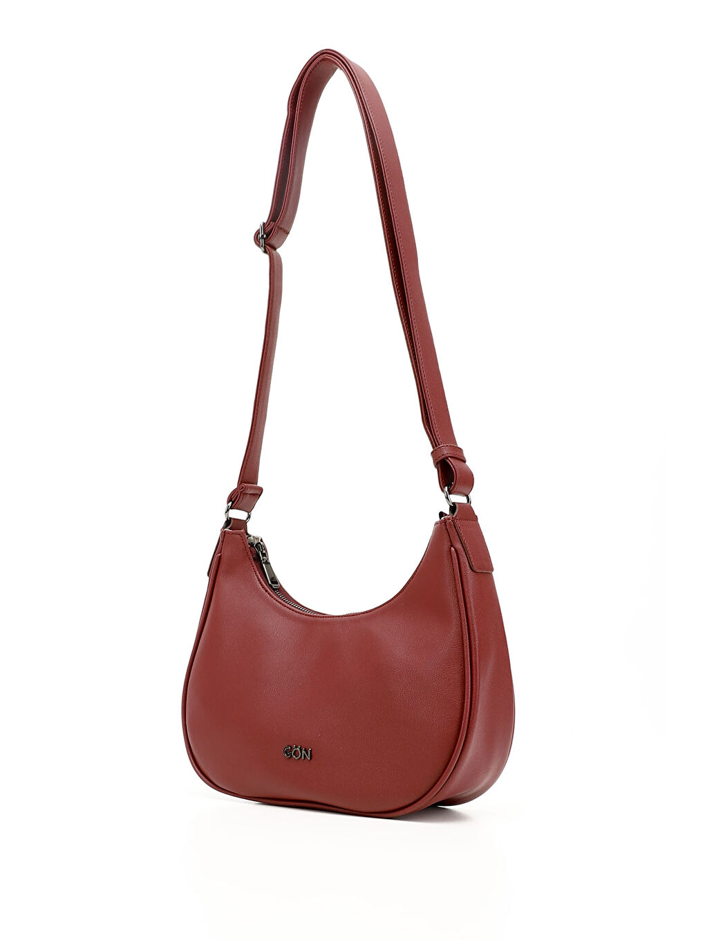 Bordo Kadın BORDO Uzun Askılı Omuz Çantası-2