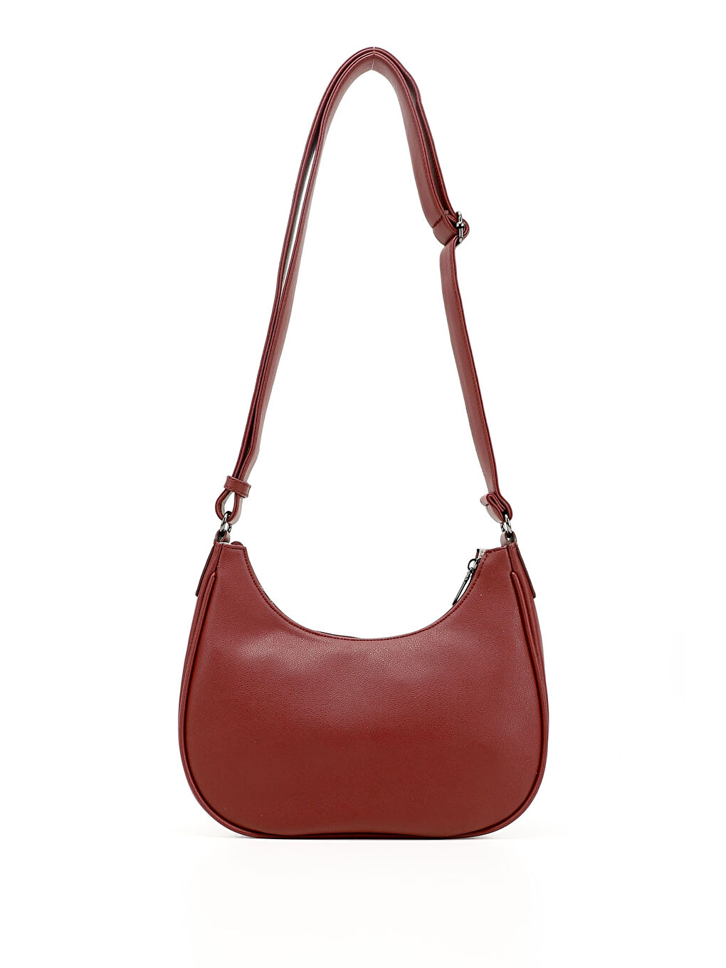 Bordo Kadın BORDO Uzun Askılı Omuz Çantası-3