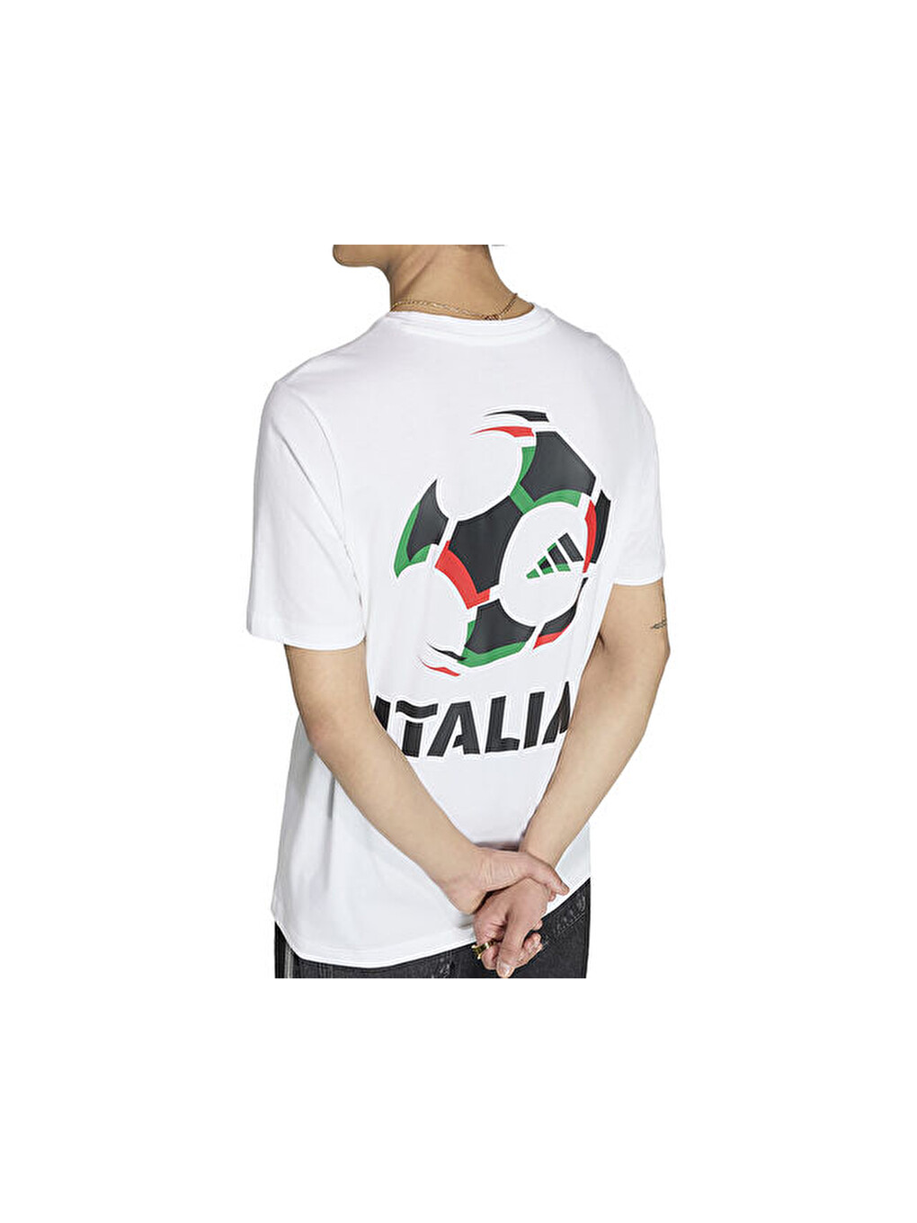İta Etrsc G T Erkek Futbol Tişörtü Kb9505 Beyaz-3