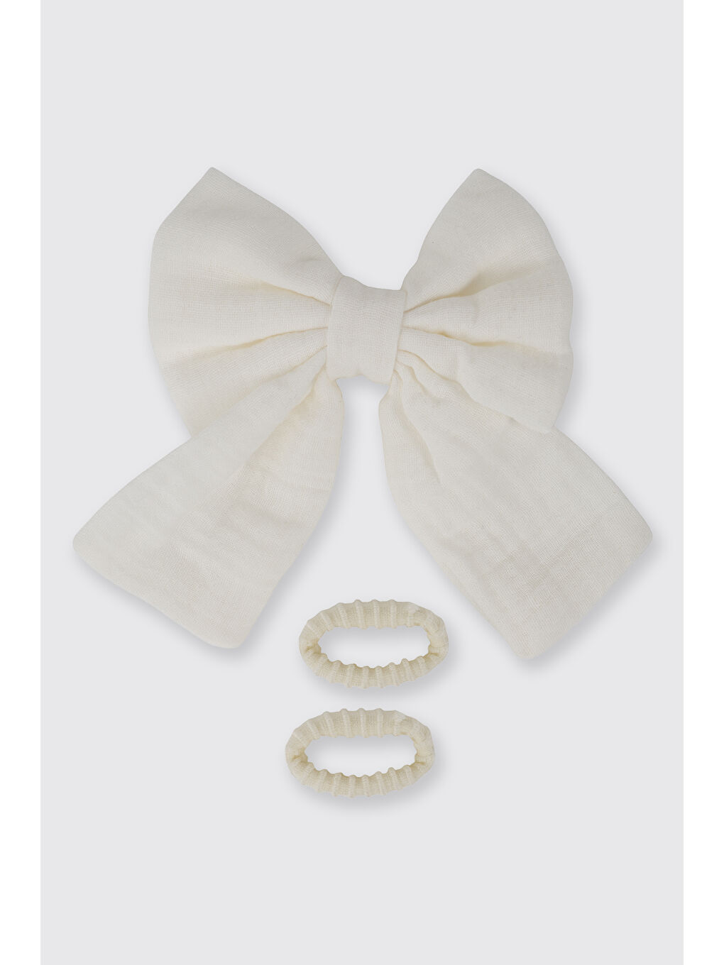 Kız Çocuk Ekru Toka Seti