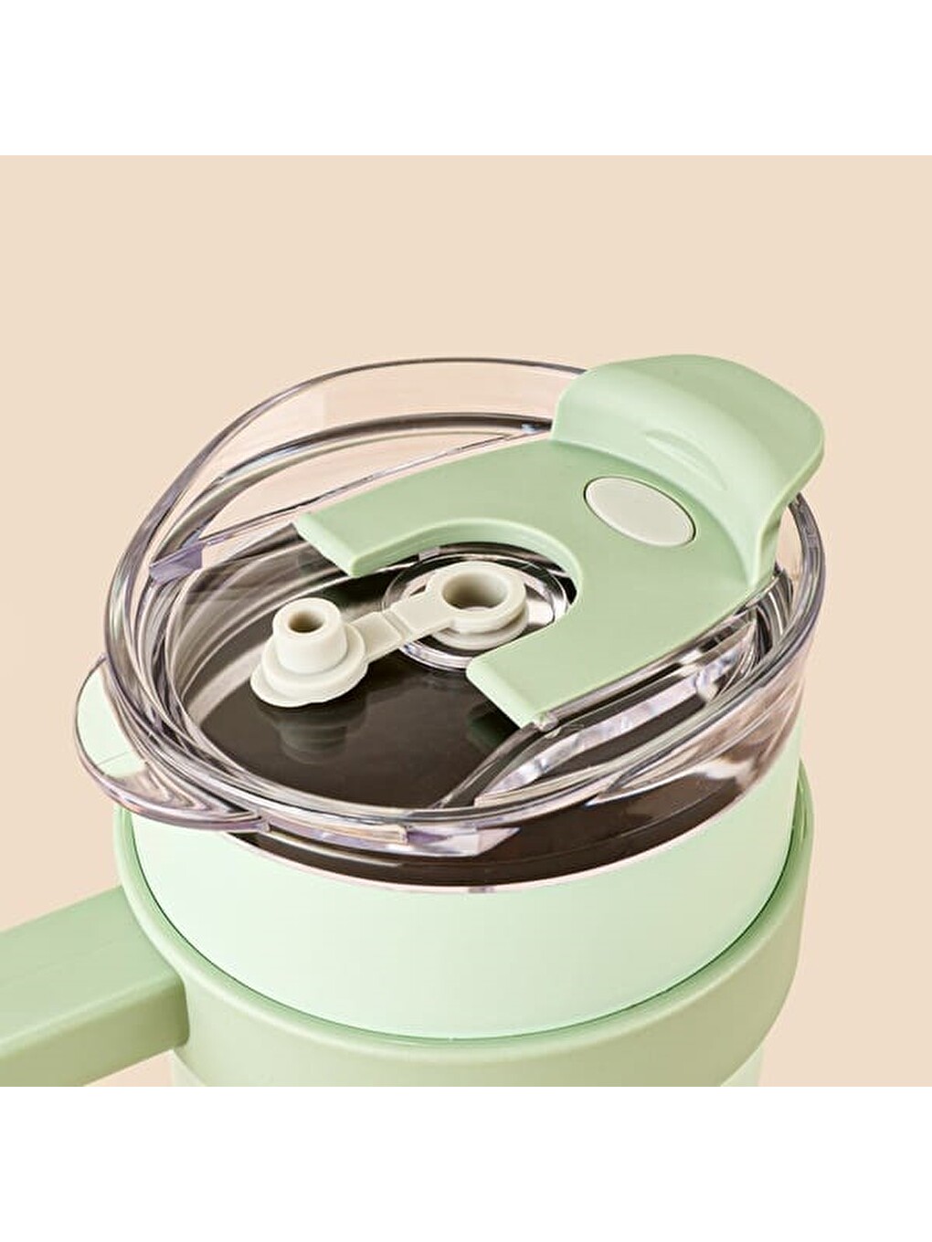 Horizon Pipetli Termos Bardak - Yeşil - 1 Lt-4