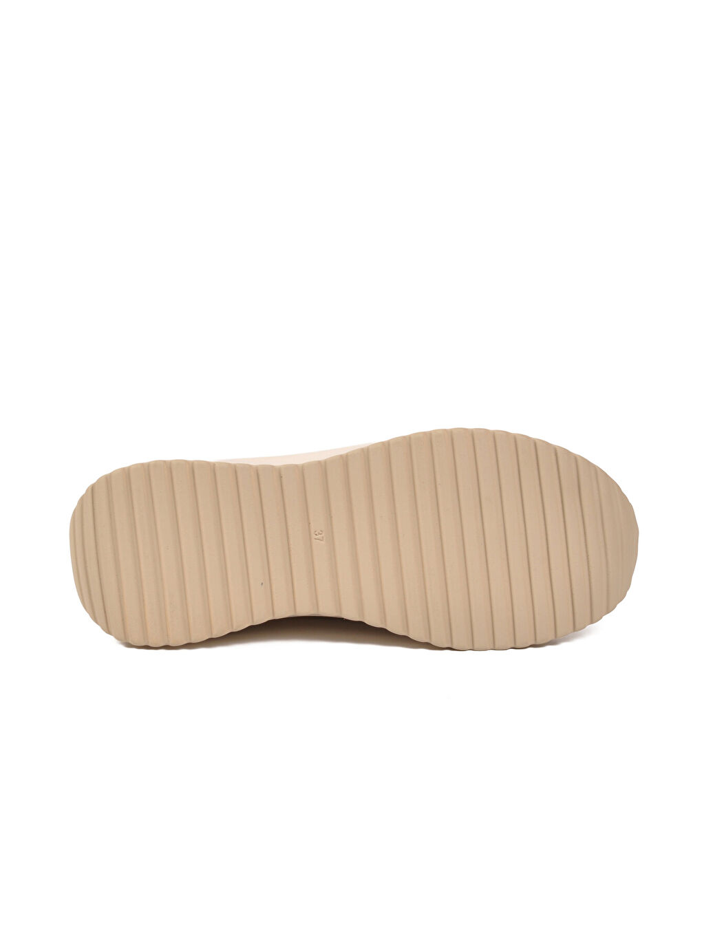 Bej Anorak Hafif Taş İşlemeli Kadın Casual Ayakkabı 26Y301 G-4