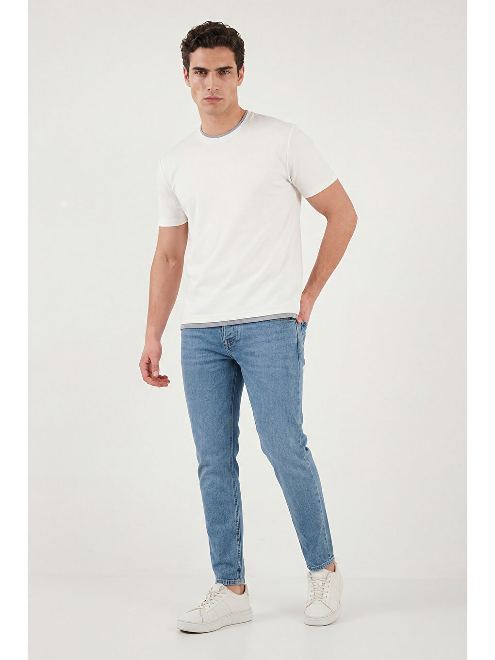 Mavi Slim Fit Düşük Bel Dar Paça Jeans 1115C70NAPOLI-2