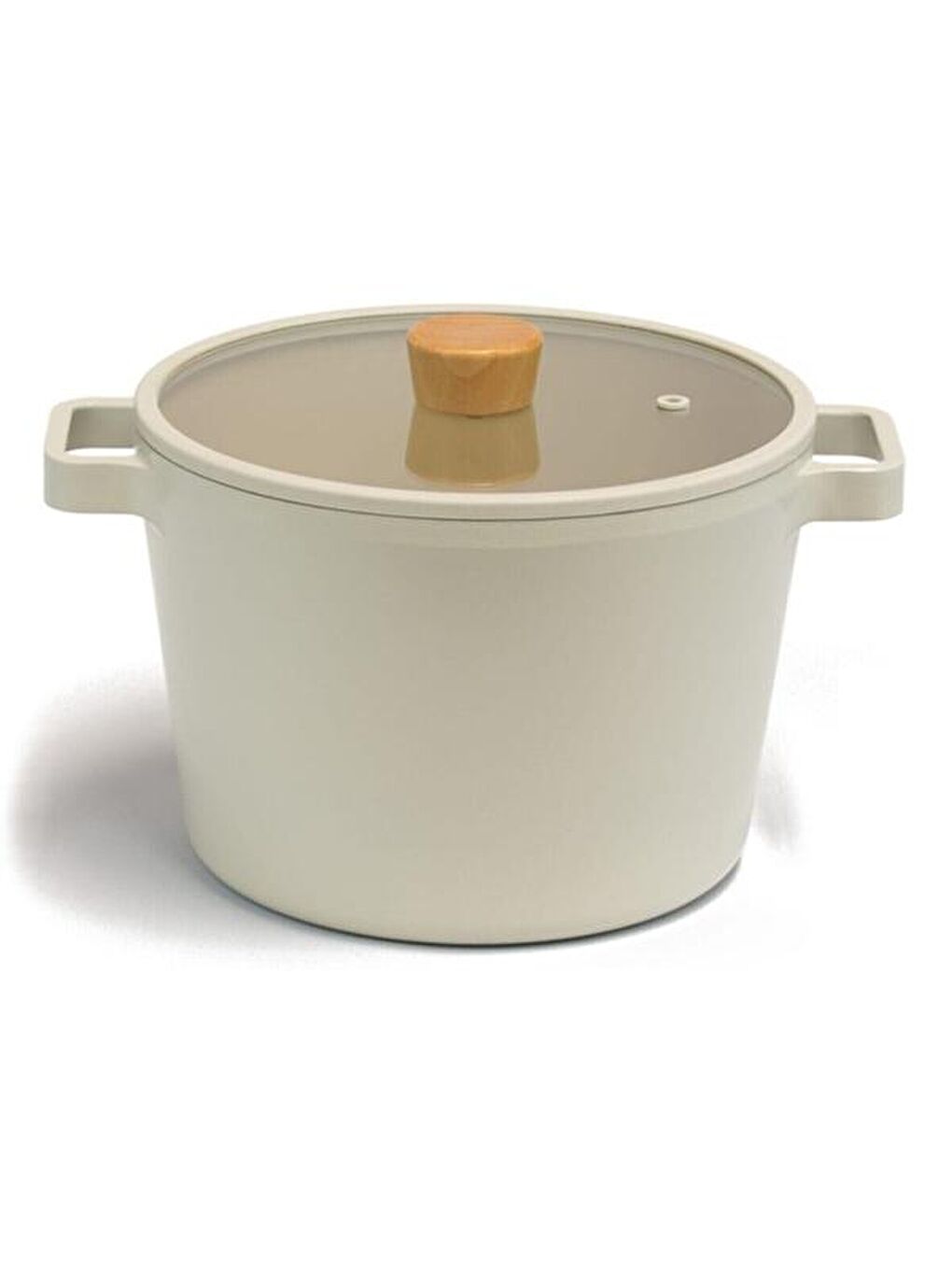 Ekru Fika Alüminyum Döküm Derin Tencere - 26 cm-1