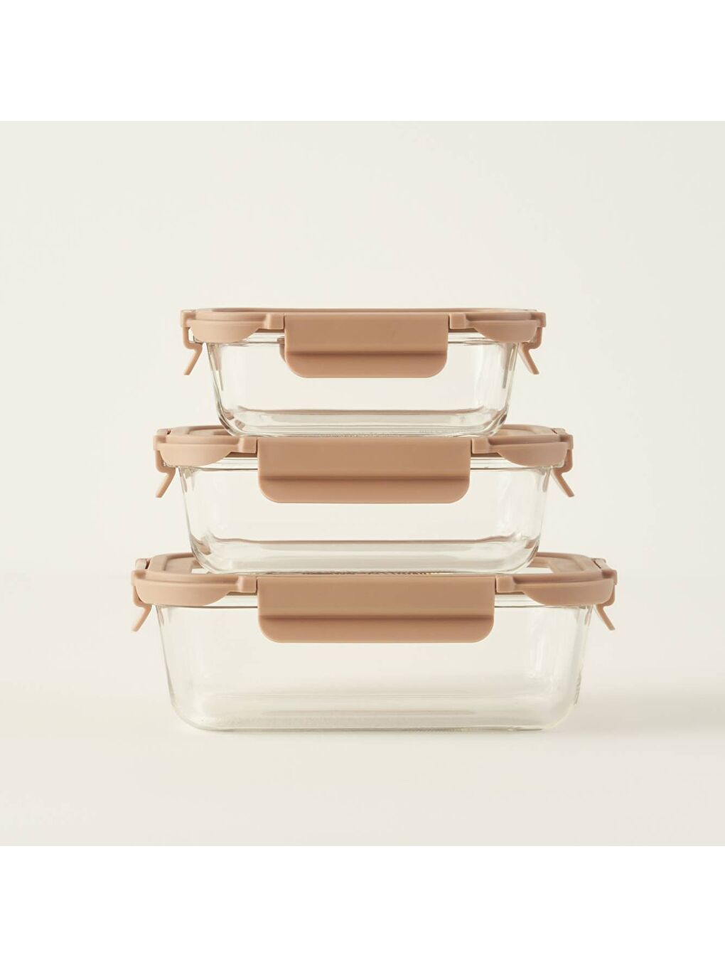 Terra Cam Saklama Kabı Bej (370 cc)-4