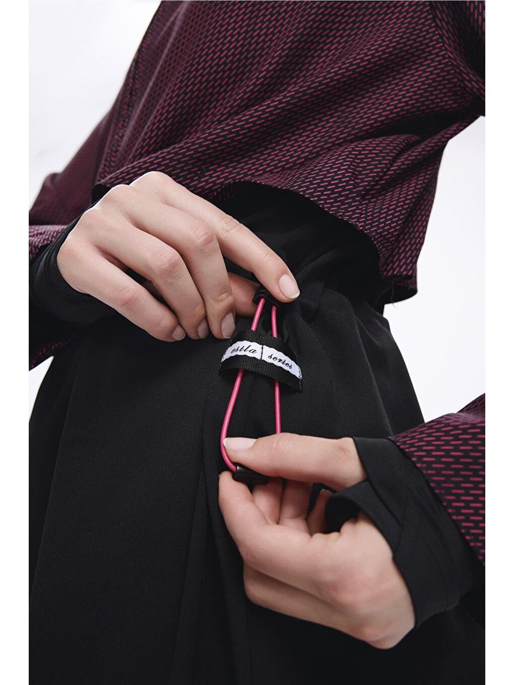 Esila Mor 5 Parça Jileli Tam Tesettür Mayo Takımı 2934-4