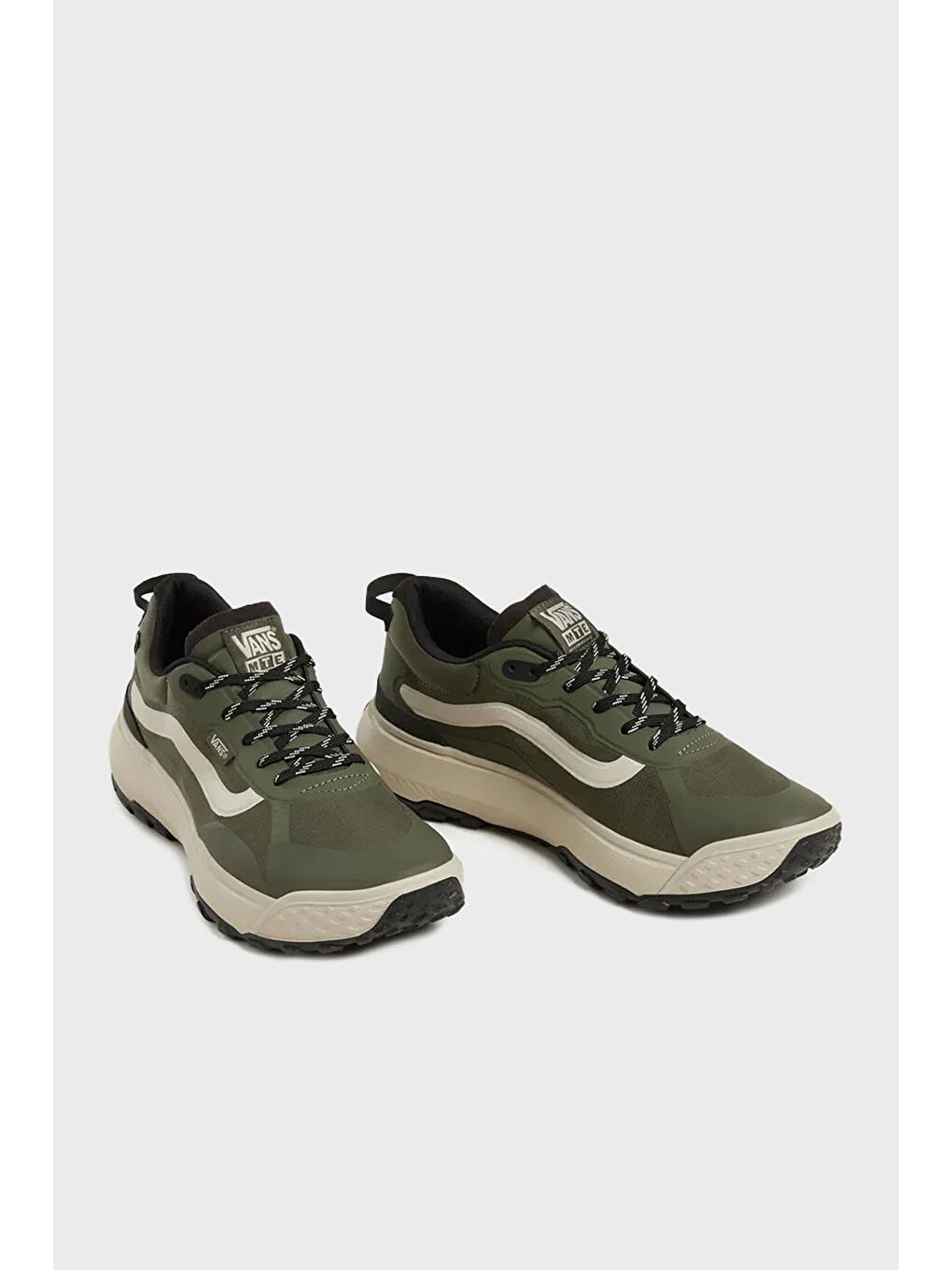 Haki MTE Crosspath Logolu Su İtici Kalın Taban Sneaker Ayakkabı VN000CVU50K1-1