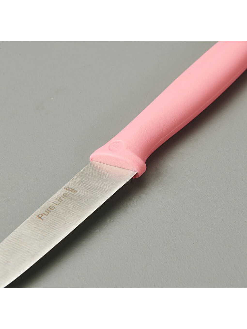 Pembe Sivri Soyma Bıçağı - Asorti - 9 cm-2