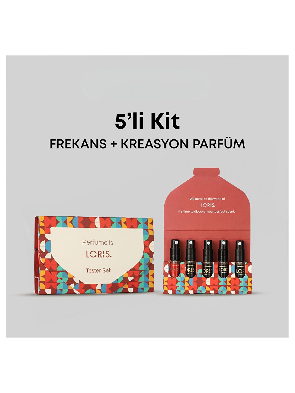 Tester Parfüm Deneme Seti 5 x 3 ML-1