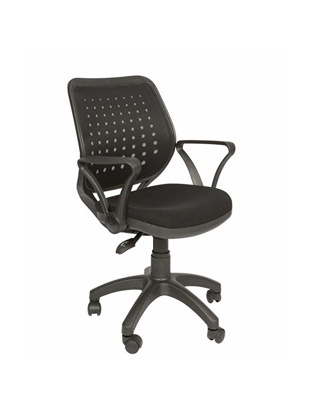 Fileli Çalışma Koltuğu - Siyah